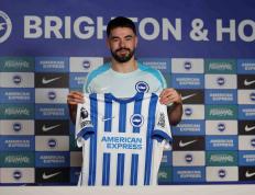 TA：23岁布莱顿后卫埃兰-卡欣将租借加盟伯明翰，为期一个赛季(sui bu lai dun hou wei ai lan ka xin jiang zu jie jia meng bo ming han wei qi yi ge sai ji)