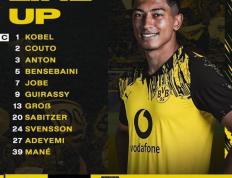 多特vs圣保利首发：吉拉西、阿德耶米先发 小贝林厄姆出战(duo te sheng bao li shou fa ji la xi a de ye mi xian fa xiao bei lin e mu chu zhan)