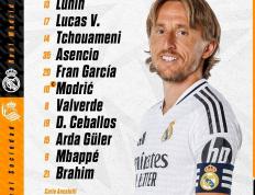 安帅告别战！皇马vs皇家社会首发