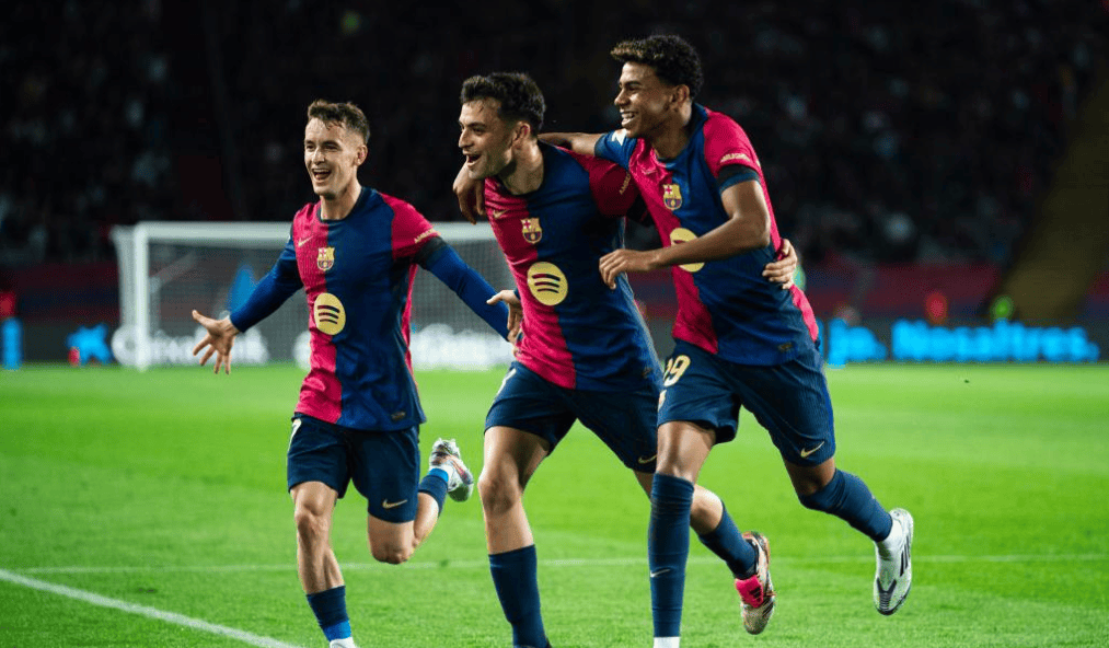 西甲：巴塞罗那VS比利亚雷亚尔冠军在手巴萨还会死磕比利亚雷亚尔(xi jia ba sai luo na bi li ya lei ya er guan jun zai shou ba sa hai hui si ke bi li ya lei ya er)