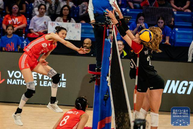 世界女排联赛（阿灵顿站）：中国队胜德国队(shi jie nyu pai lian sai a ling dun zhan zhong guo dui sheng de guo dui)