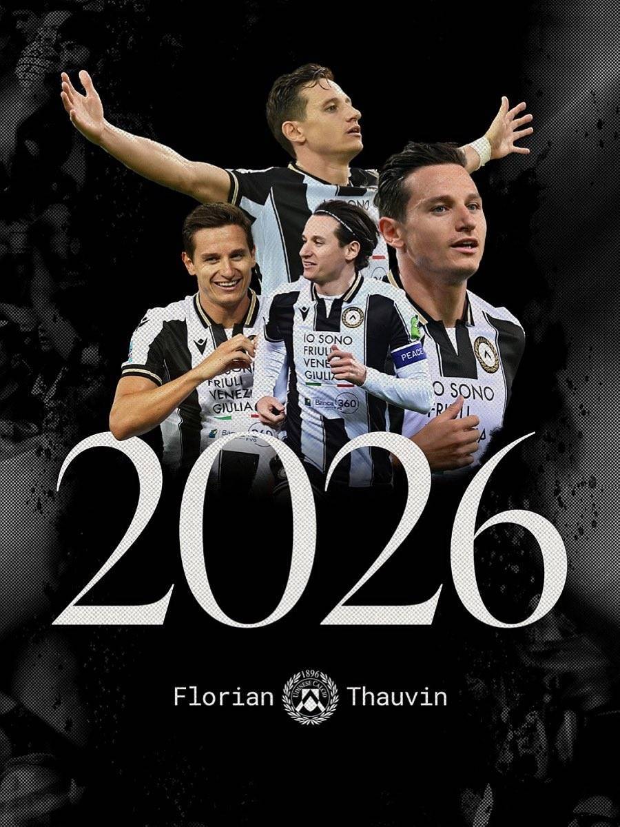 官方：乌迪内斯与队长托万续约到2026年(guan fang wu di nei si yu dui zhang tuo wan xu yue dao nian)