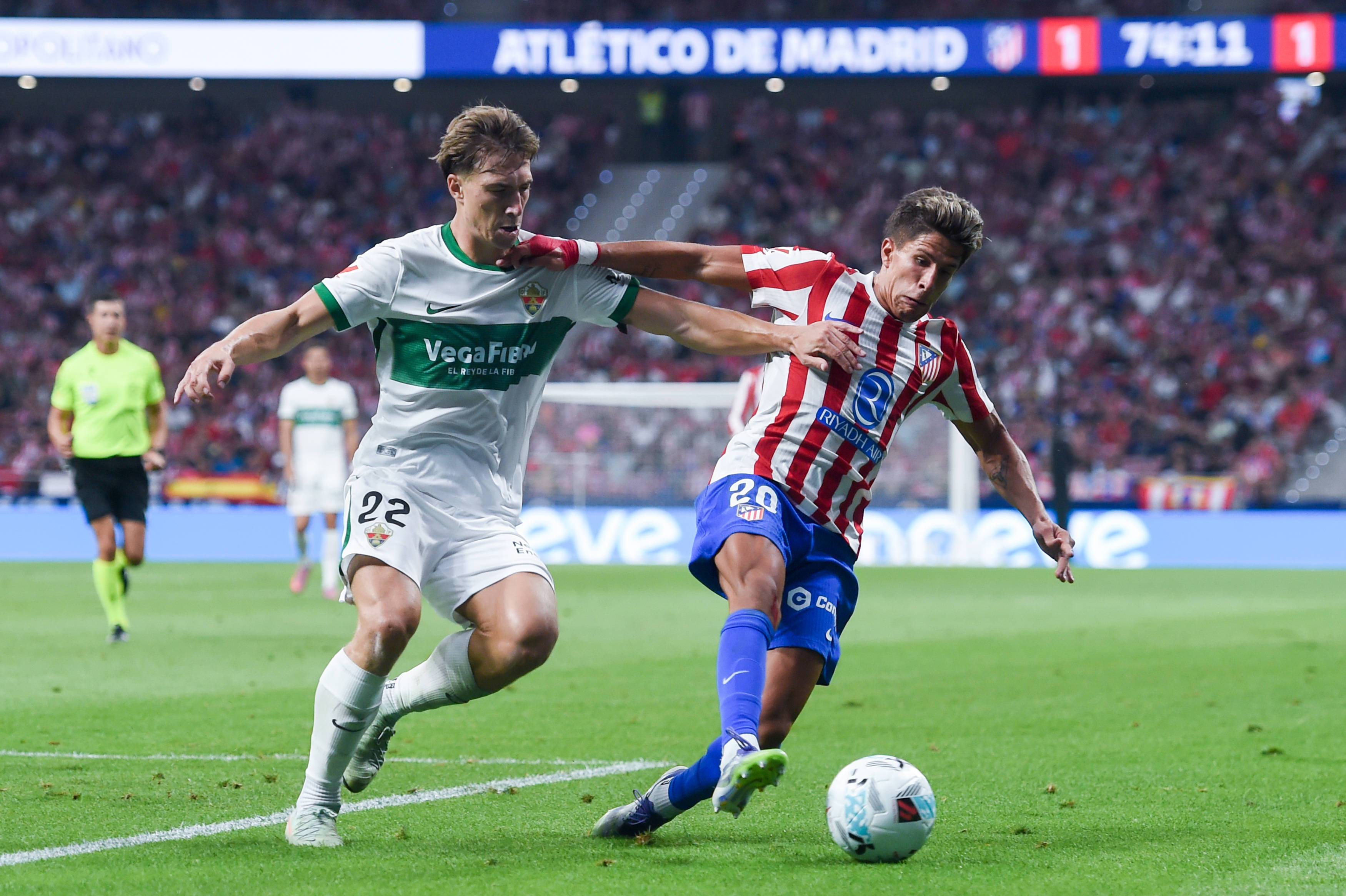 （体育）足球——西甲：马德里竞技平埃尔切(ti yu zu qiu xi jia ma de li jing ji ping ai er qie)