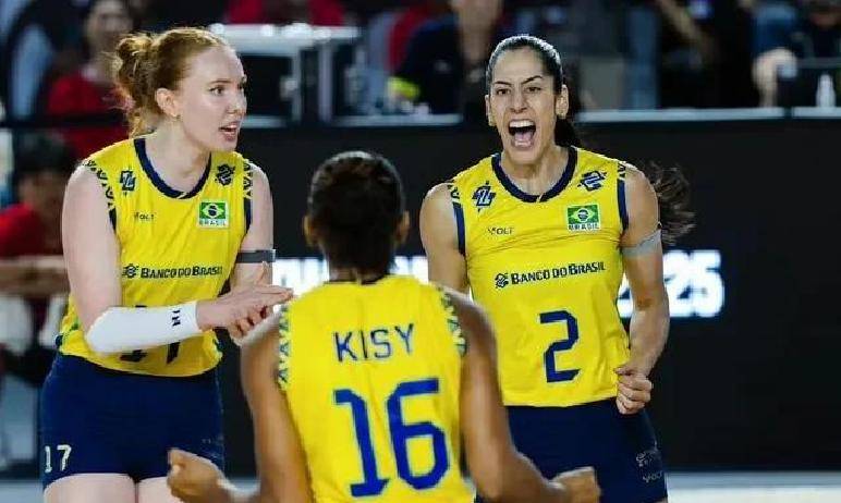 2-0到3-2！巴西女排逆转法国队，这场对决给中国女排带来“利好”